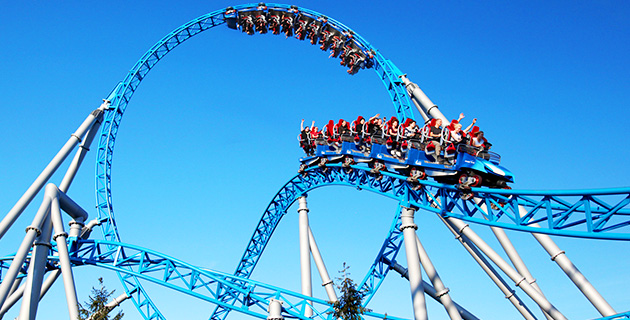 Blue Fire Megacoaster im Europapark Rust